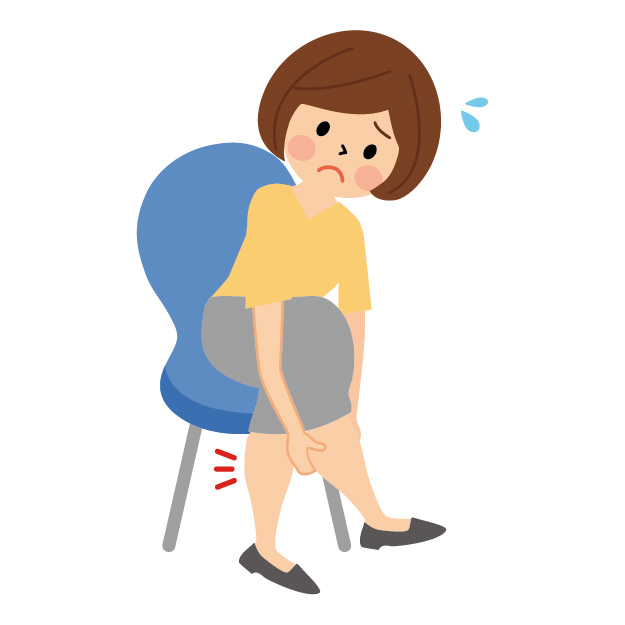 女性 足が痛い