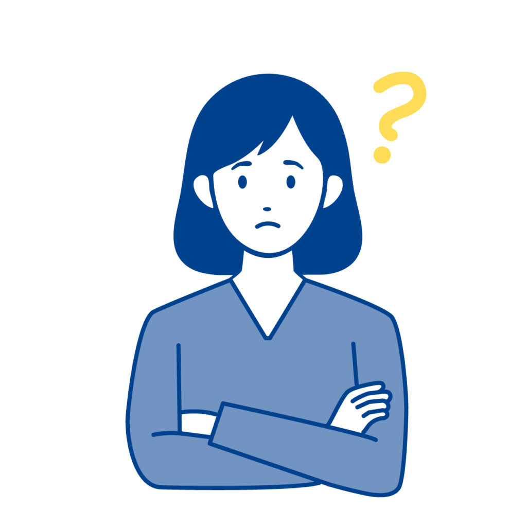 悩む女性