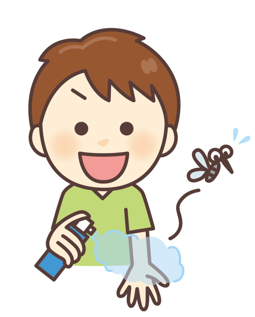 男の子 虫除け