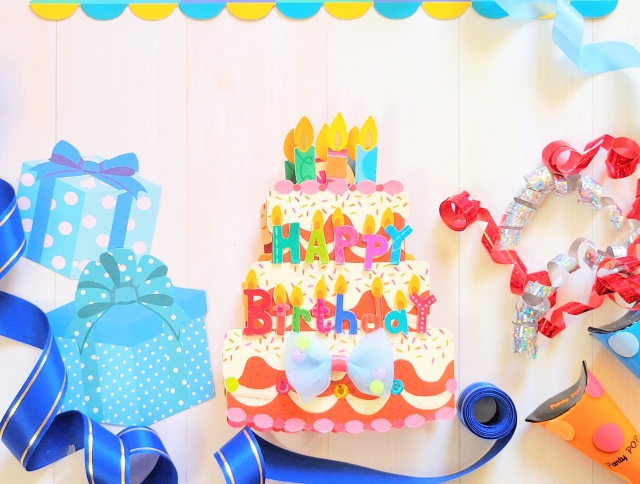 誕生日のお祝い