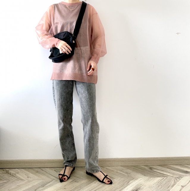 サンダルの全身コーデ