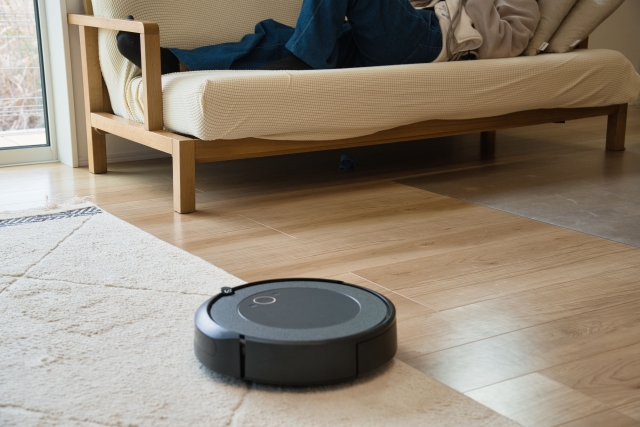 リビングに置いてあるお掃除ロボットルンバ