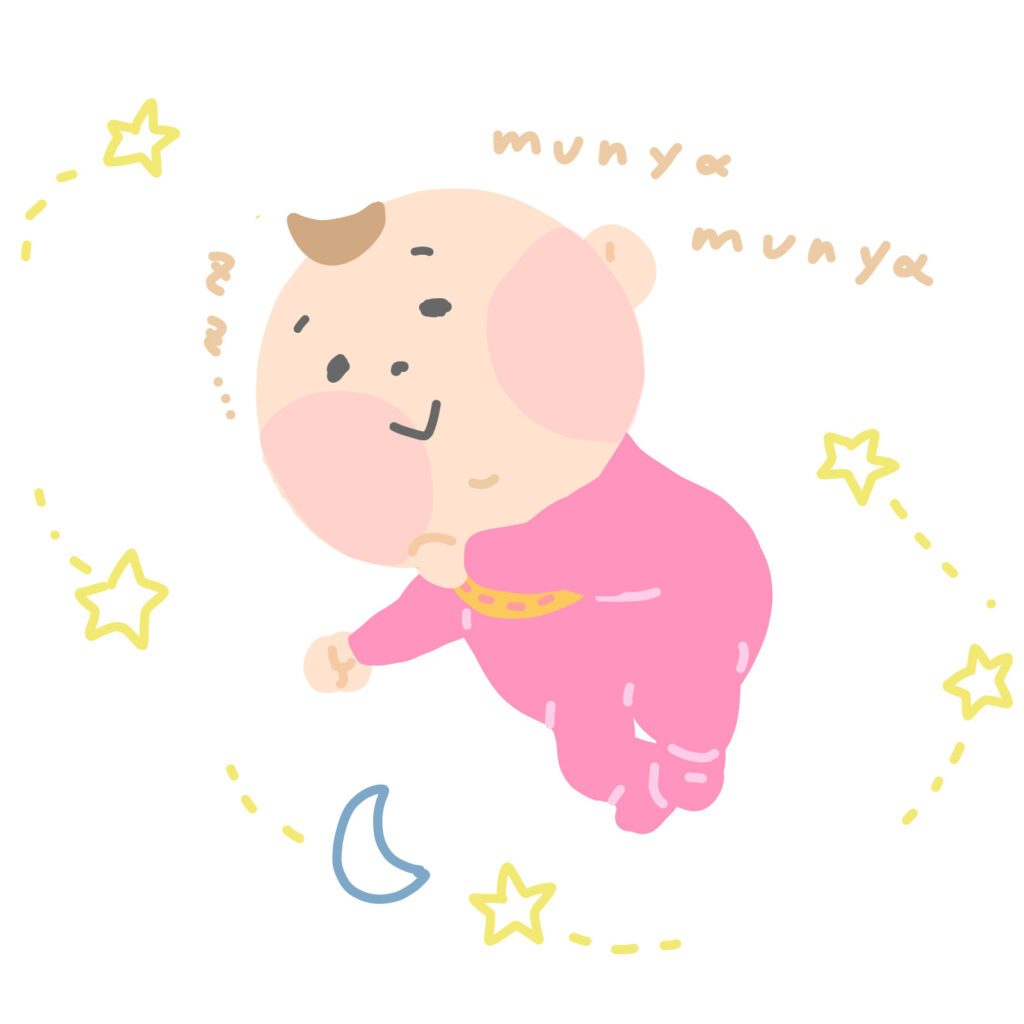 眠る赤ちゃん