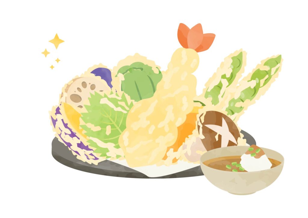 おいしそうな天ぷら