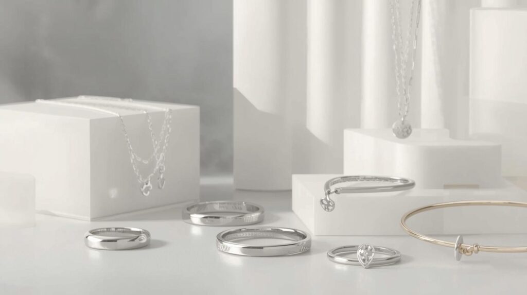 シンプルなアクセサリー