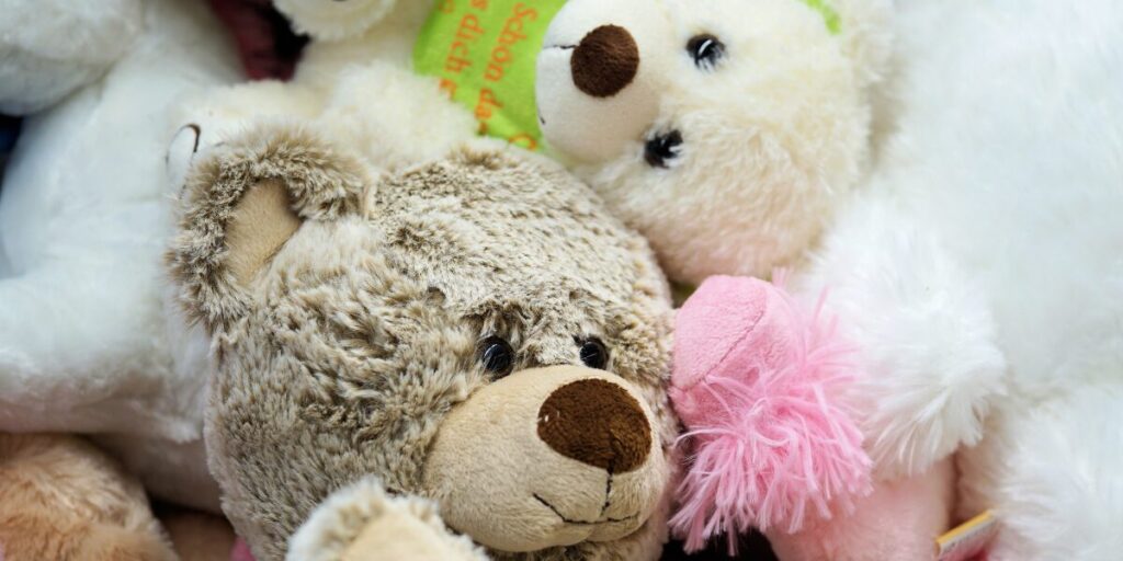 くま ぬいぐるみ 2匹