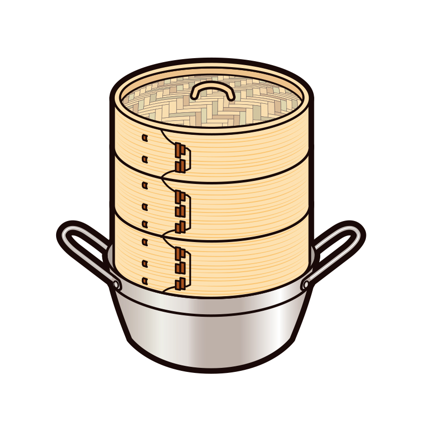 鍋とせいろ蒸し器