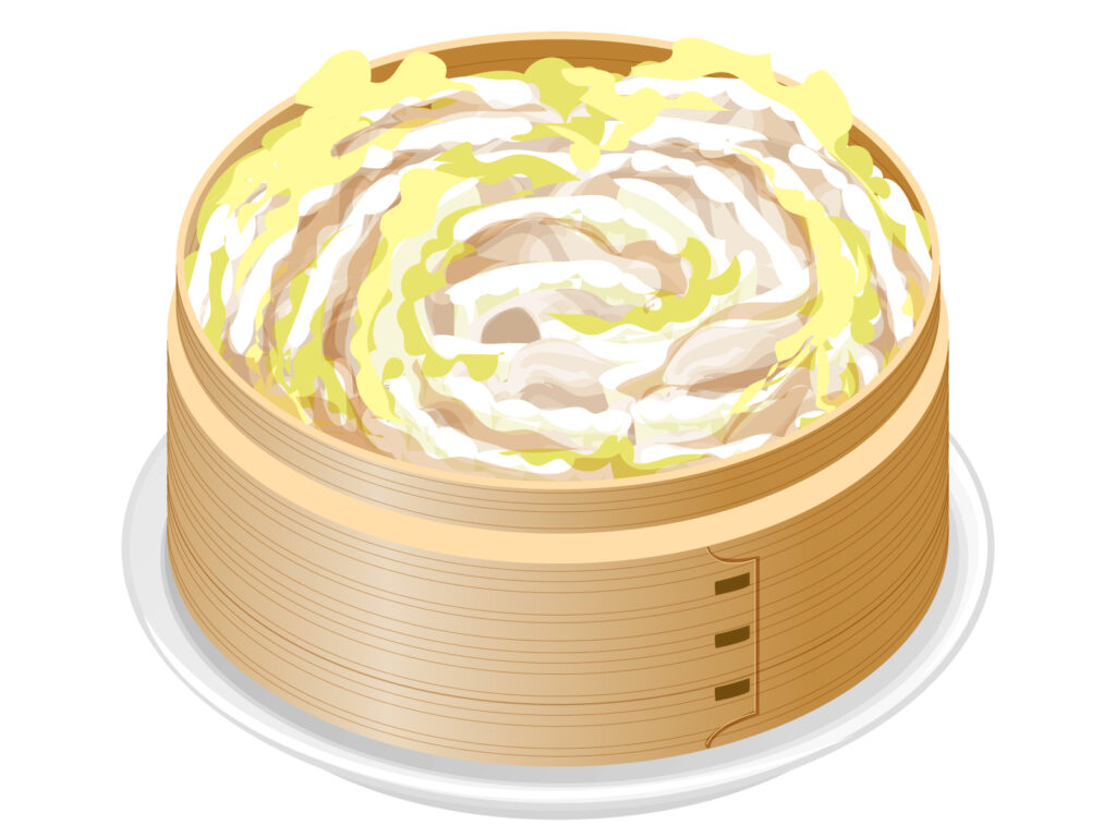 ミルフィーユ蒸し