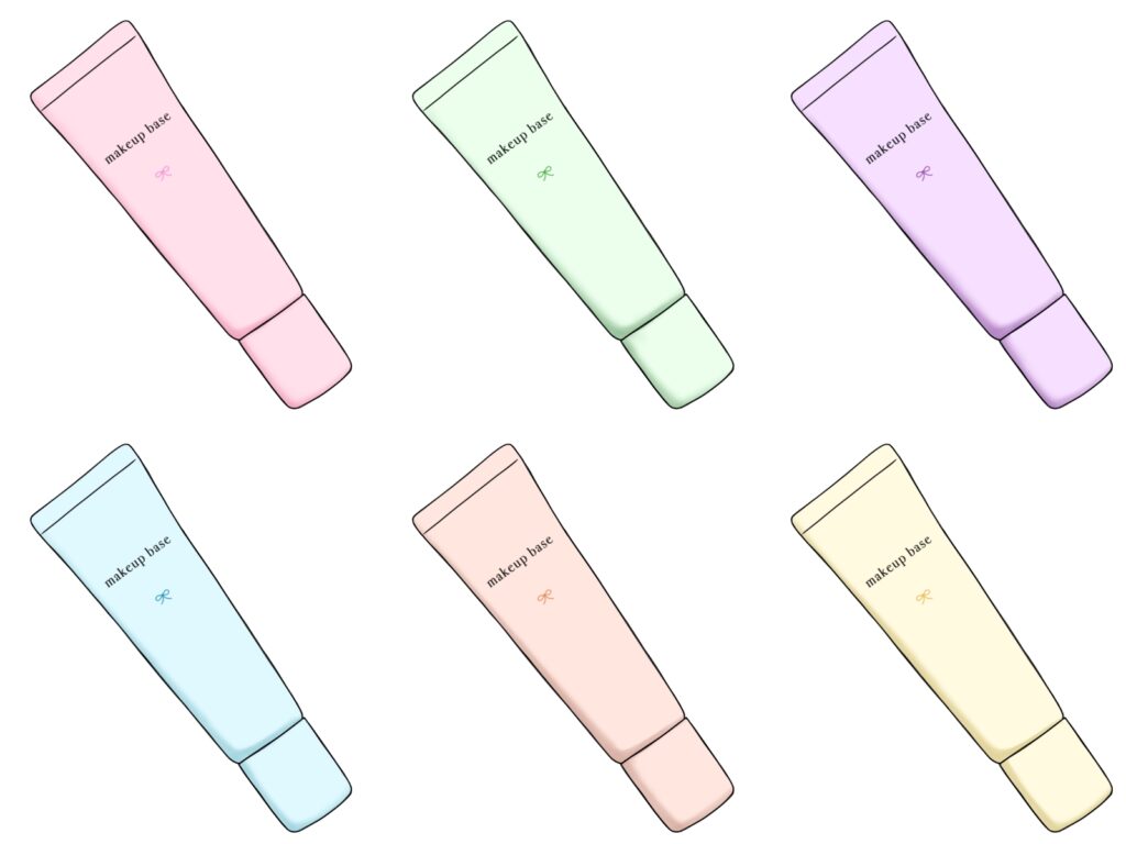 カラー下地 ベースメイク