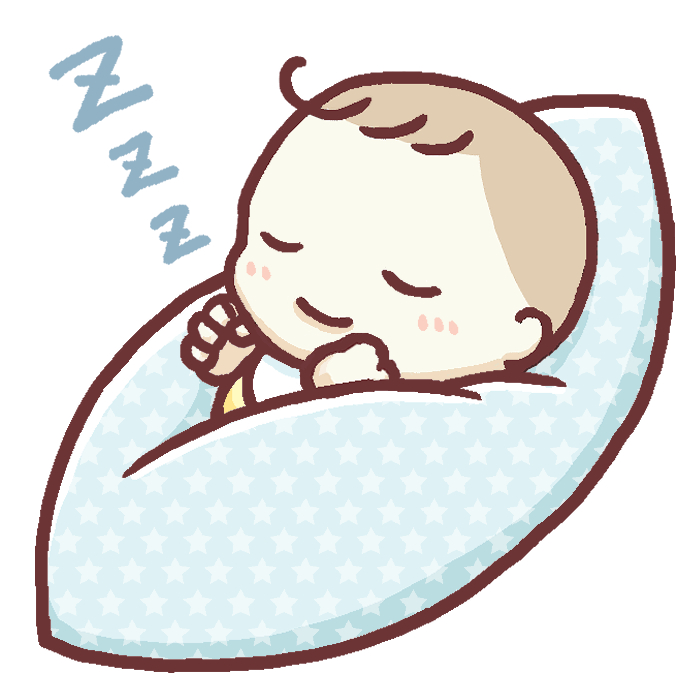 眠る赤ちゃん
