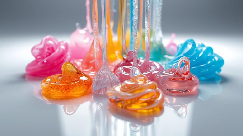 カラフルなスライム