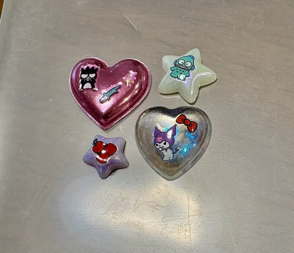 クッションシール×ネイルシール　完成