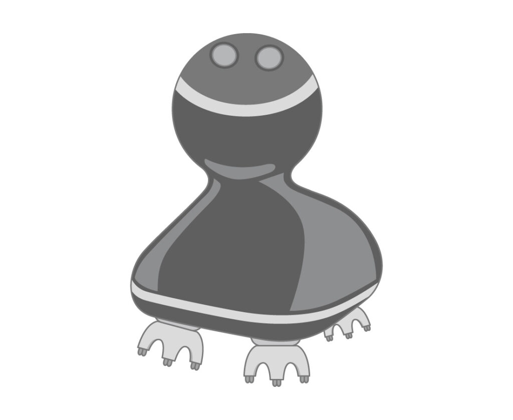 ヘッドマッサージャー　黒