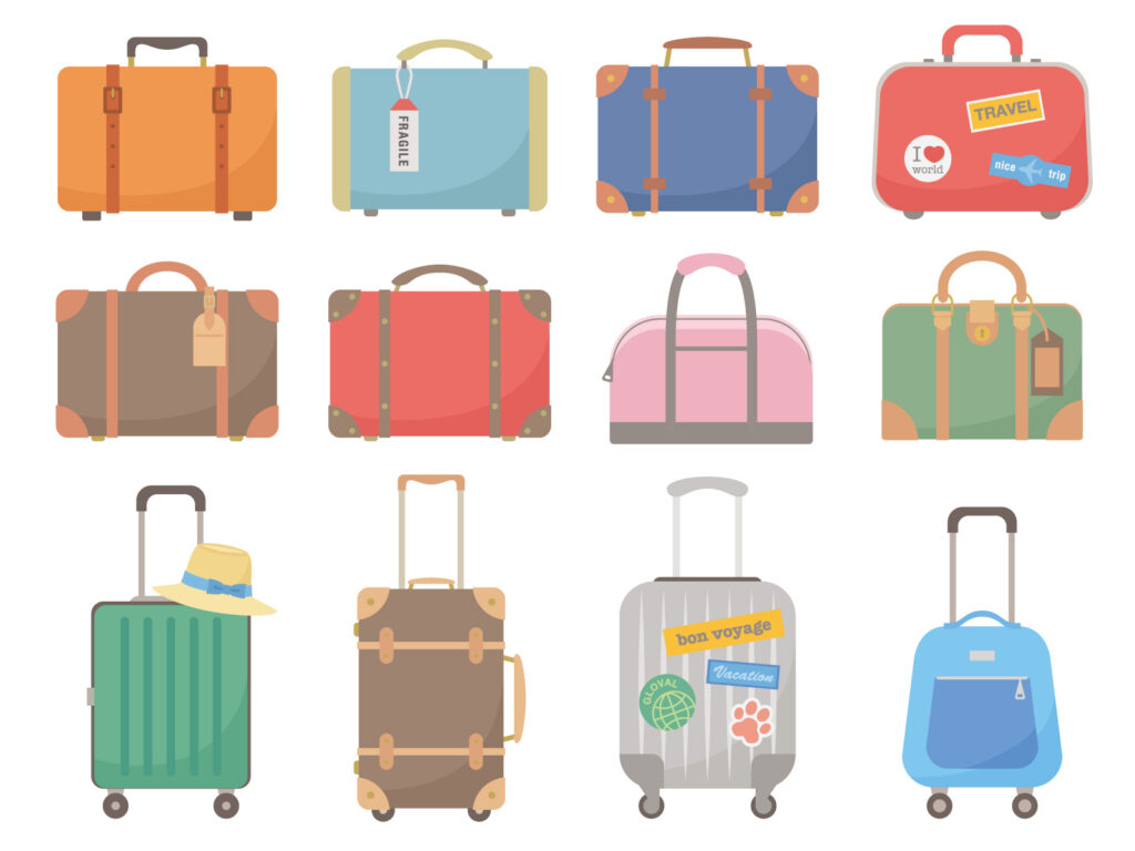 いろんなスーツケース