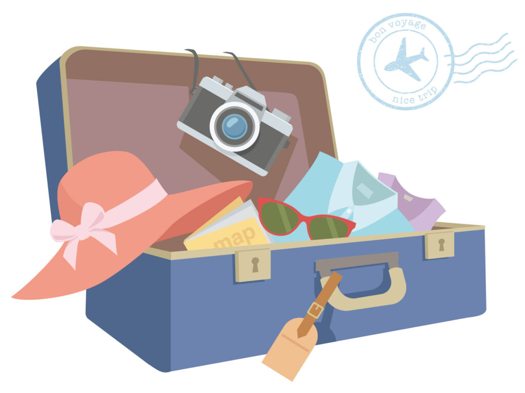 スーツケースの中身