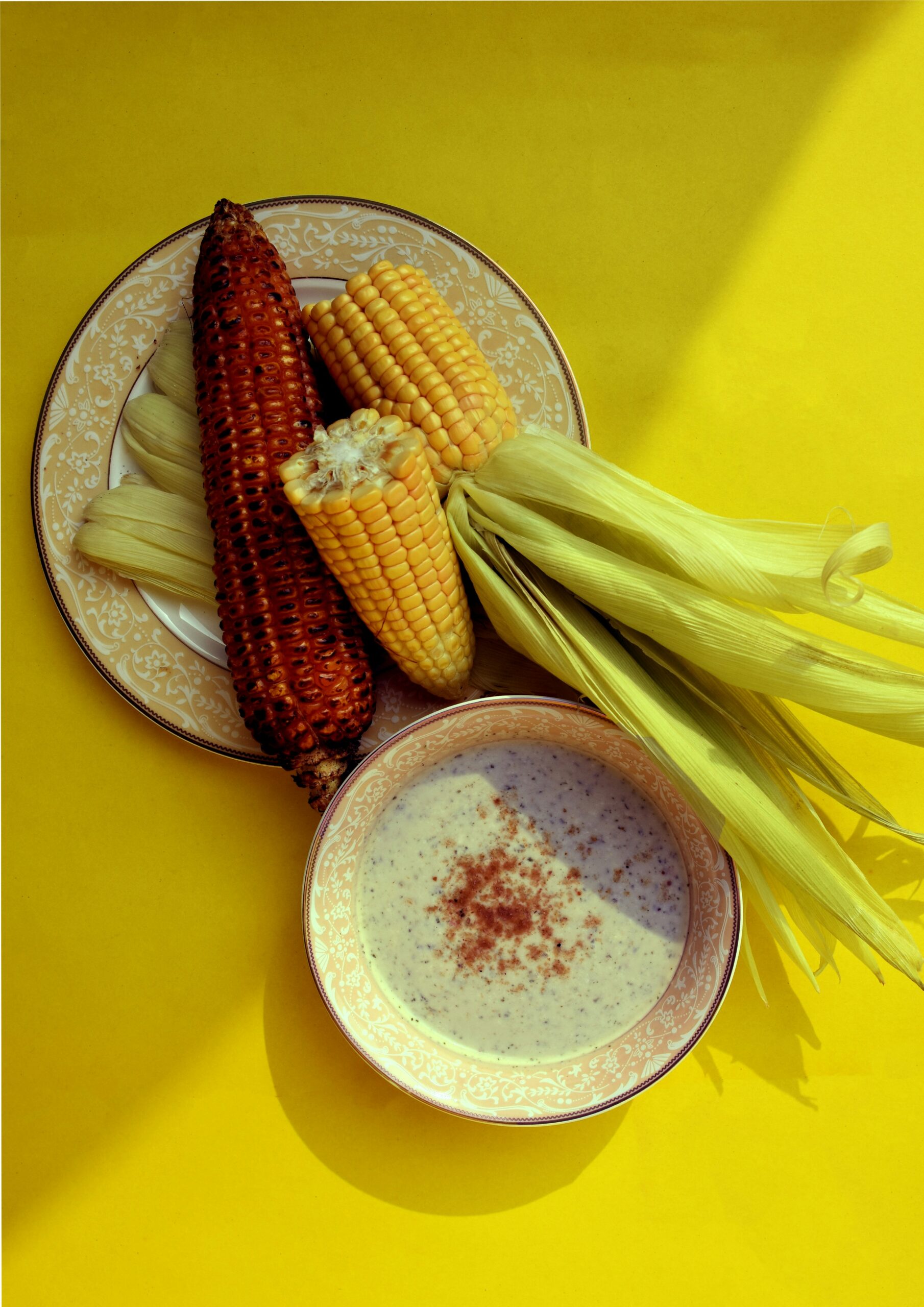とうもろこしとスープ