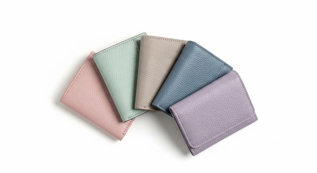 カラフルな財布