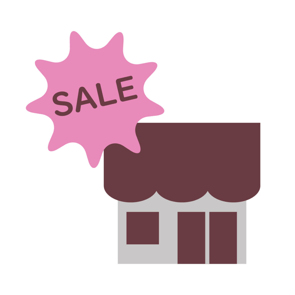 SALE　店舗　アウトレット