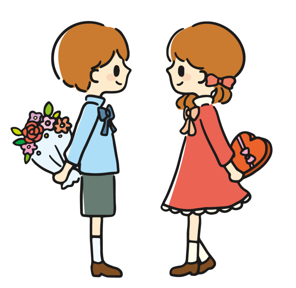 プレゼントしあう