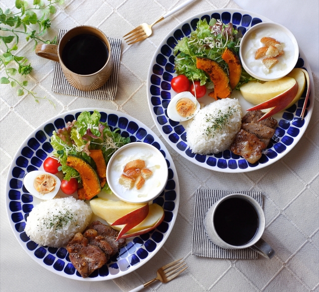 おしゃれなワンプレートご飯