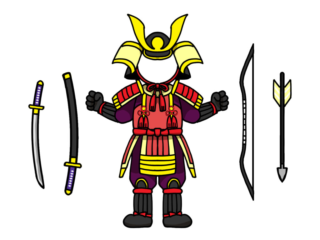 五月人形鎧飾りの画像