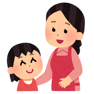 お母さんと女の子
