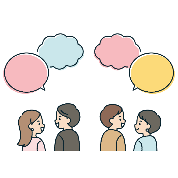 人が話し合う